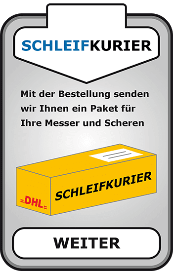 Zum Schleifkurier gehen